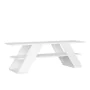 TV furniture Alexandra House Living Diagonal White 120 x 40 x 33 cm by Alexandra House Living, TV tables and stands - Ref: D1...