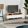 Móvel de TV Alexandra House Living Branco Castanho 125 x 42 x 32 cm de Alexandra House Living, Mesas e suportes para TV - Ref...