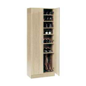 Sapateira Alexandra House Living Marrom claro 59 x 171 x 35 cm 2 portas 7 Prateleiras de Alexandra House Living, Sapateiras -...