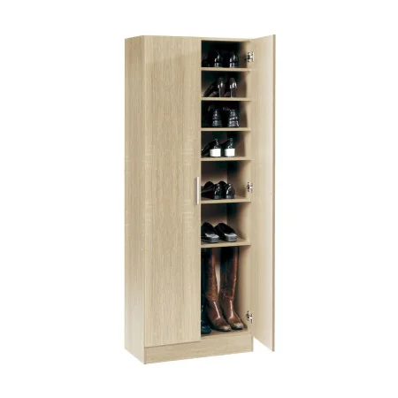 Armoire à chaussures Alexandra House Living Marron Clair 59 x 171 x 35 cm 2 portes 7 Etagères de Alexandra House Living, Cord...