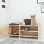 Shoe bench Alexandra House Living Brown Grey 100 x 44 x 35 cm 2 Shelves 1 door by Alexandra House Living, Shoe organisers - R...