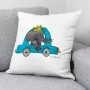 Cushion cover Decolores Elefant Multicolour 50 x 50 cm by Decolores, Cushion Covers - Ref: S9809656, Price: 10,33 €, Discount: %