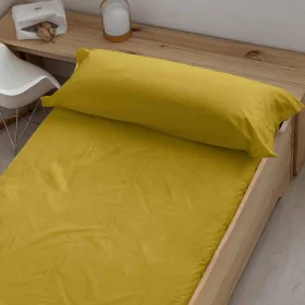 Fitted bottom sheet Decolores Liso Mustard King size by Decolores, Sheets and pillowcases - Ref: S9809892, Price: 36,45 €, Di...