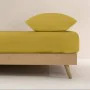 Fitted bottom sheet Decolores Liso Mustard Double by Decolores, Sheets and pillowcases - Ref: S9809893, Price: 36,65 €, Disco...