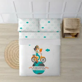 Bedding set Decolores Bici Multicolour by Decolores, Sheets and pillowcases - Ref: S9809967, Price: 86,16 €, Discount: %