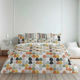 Bettdeckenbezug Decolores Lahti Bunt 175 Fäden 140 x 200 cm Flaschenhals-Verschluss von Decolores, Bettdecken und Bettdeckenb...