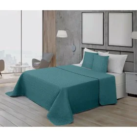 Bedspread (quilt) Decolores Liso Petroleum green by Decolores, Blankets and bedcovers - Ref: S9811162, Price: 27,12 €, Discou...