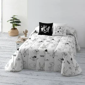 Bedspread (quilt) Looney Tunes B&W by Looney Tunes, Blankets and bedcovers - Ref: S9813303, Price: 85,38 €, Discount: %