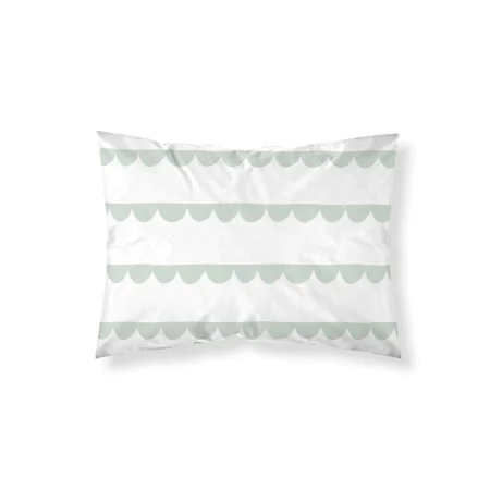 Pillowcase Kids&Cotton Guildo Mint 175 Threads 30 x 50 cm by Kids&Cotton, Sheets and pillowcases - Ref: S9813339, Price: 6,74...