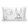 Taie d'oreiller Looney Tunes Blanc Noir Multicouleur 175 Fils 50x80cm 50 x 80 cm 100 % coton de Looney Tunes, Draps et taies ...