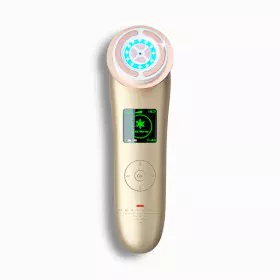 Masajeador Facial con Radiofrecuencia, Fototerapia y Electroestimulación Drakefor NANOSKIN INTELIGENT Blanco Dorado de Drakef...