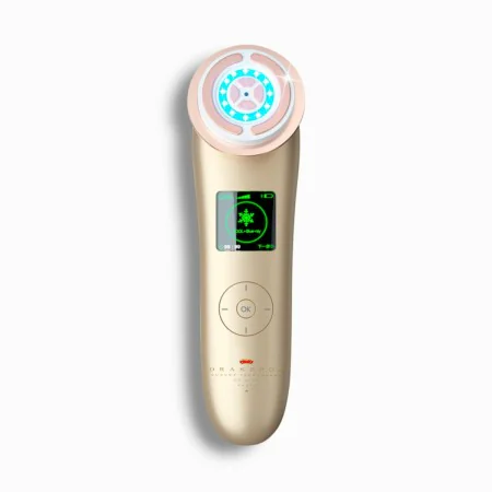 Gesichtsmassagegerät mit Radiofrequenz, Phototherapie und Elektrostimulation Drakefor NANOSKIN INTELIGENT Weiß Gold von Drake...