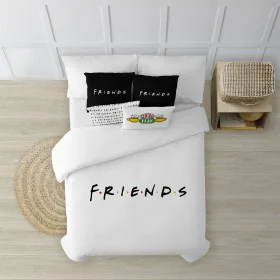 Copripiumino Friends Friends Multicolore 200 x 200 cm di Friends, Piumini e copripiumini - Rif: S9814025, Prezzo: 53,00 €, Sc...