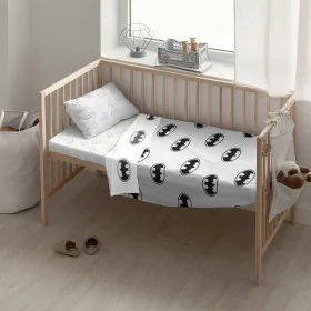 Cot Bedding Set Batman Basic Multicolour by Batman, Sheets and pillowcases - Ref: S9814241, Price: 38,28 €, Discount: %