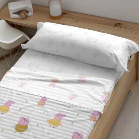 Bedding set Peppa Pig Hula Hoop Multicolour by Peppa Pig, Sheets and pillowcases - Ref: S9814340, Price: 64,25 €, Discount: %