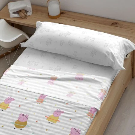 Bedding set Peppa Pig Hula Hoop Multicolour by Peppa Pig, Sheets and pillowcases - Ref: S9814340, Price: 63,22 €, Discount: %