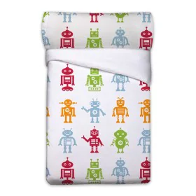 Set di copripiumino Pierre Cardin Robots Bianco Singolo 3 Pezzi di Pierre Cardin, Piumini e copripiumini - Rif: D2100048, Pre...