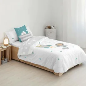 Copripiumino Kids&Cotton Elm Bianco 175 Fili 155 x 220 cm di Kids&Cotton, Piumini e copripiumini - Rif: S9814489, Prezzo: 43,...