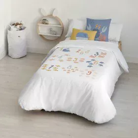 Bettdeckenbezug Kids&Cotton Vikram Weiß 155 x 220 cm von Kids&Cotton, Bettbezüge - Ref: S9814507, Preis: 42,62 €, Rabatt: %