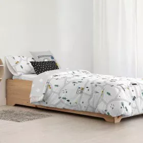 Housse de Couette Kids&Cotton Brail Blanc 175 Fils 180 x 220 cm de Kids&Cotton, Couettes et housses de couette - Réf : S98145...