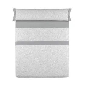 Bedding set D'Or VALENTINA Grey Single by D'Or, Sheets and pillowcases - Ref: D2100188, Price: 22,94 €, Discount: %