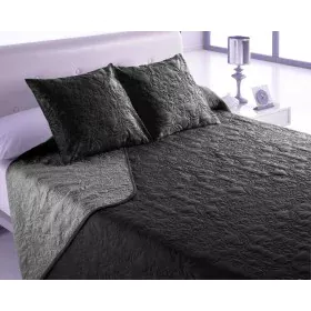 Bedspread (quilt) Hosteline VEGAS Black King size (3 Pieces) by Hosteline, Blankets and bedcovers - Ref: D2100298, Price: 25,...