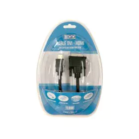 Adaptateur DVI-d vers HDMI 3GO CDVIHDMI Noir 2 m de 3GO, Câbles HDMI - Réf : S9900060, Prix : 7,57 €, Remise : %