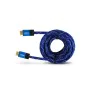 Câble HDMI 3GO CHDMI52 Noir/Bleu 5 m de 3GO, Câbles HDMI - Réf : S9900077, Prix : 11,59 €, Remise : %