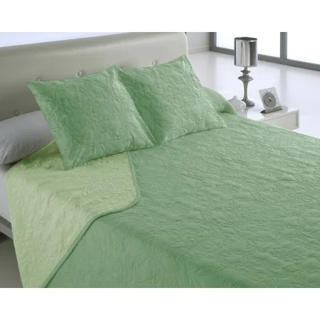 Bedspread (quilt) Hosteline VEGAS Green Single (2 Pieces) by Hosteline, Blankets and bedcovers - Ref: D2100306, Price: 18,02 ...