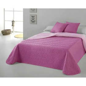 Bedspread (quilt) Hosteline VEGAS Light mauve Double (3 Pieces) by Hosteline, Blankets and bedcovers - Ref: D2100314, Price: ...