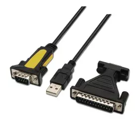 Cavo di Dati/Ricarica con USB Aisens A104-0039 Nero 1,8 m di Aisens, Cavi USB - Rif: S9900229, Prezzo: 10,65 €, Sconto: %