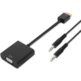 Adaptador HDMI a SVGA con Audio Aisens A122-0126 Negro 10 cm de Aisens, Cables HDMI - Ref: S9900268, Precio: 6,50 €, Descuent...