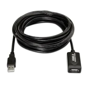 Adaptador USB Aisens A101-0020 Negro 15 m USB 2.0 (1 unidad) de Aisens, Cables USB - Ref: S9900326, Precio: 19,12 €, Descuent...