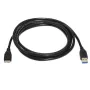 Cabo USB Aisens A105-0044 Preto 2 m (1 Unidade) de Aisens, Cabos USB - Ref: S9900346, Preço: 3,90 €, Desconto: %