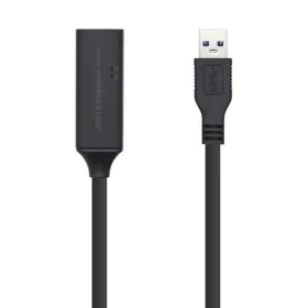 Adattatore USB Aisens A105-0408 Nero 10 m USB 3.0 (1 Unità) di Aisens, Cavi USB - Rif: S9900350, Prezzo: 33,43 €, Sconto: %