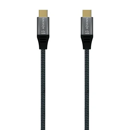 Cable USB-C Aisens A107-0629 2 m Gris (1 unidad) de Aisens, Cables USB - Ref: S9900368, Precio: 8,34 €, Descuento: %