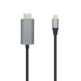 Câble USB-C vers HDMI Aisens A109-0392 Noir 80 cm 4K Ultra HD de Aisens, Adaptateurs DVI-HDMI - Réf : S9900388, Prix : 14,65 ...