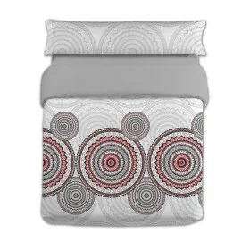 Duvet cover set Hosteline ZARCO Grey Single 2 Pieces by Hosteline, Quilts and quilt covers - Ref: D2100460, Price: 14,22 €, D...