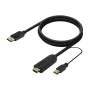 Cable DisplayPort Mini a HDMI Aisens A122-0641 Negro 1,8 m de Aisens, Cables DisplayPort - Ref: S9900467, Precio: 19,06 €, De...