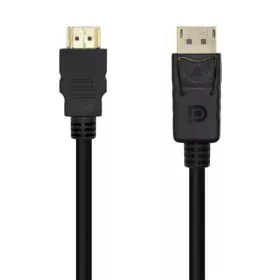 Adaptador HDMI para DVI Aisens A125-0459 Preto 1 m de Aisens, Adaptadores DVI-HDMI - Ref: S9900486, Preço: 8,76 €, Desconto: %