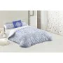 Duvet cover set Hosteline AZAHAR Blue Double 2 Pieces by Hosteline, Quilts and quilt covers - Ref: D2100524, Price: 35,96 €, ...