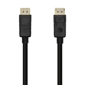 DisplayPort Cable Aisens A124-0455 Black 1 m by Aisens, DisplayPort Cables - Ref: S9900815, Price: 5,08 €, Discount: %