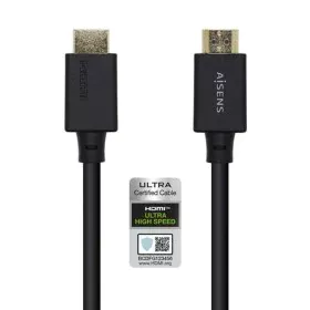 Câble HDMI Aisens A150-0420 Noir 50 cm de Aisens, Câbles HDMI - Réf : S9900841, Prix : 6,13 €, Remise : %