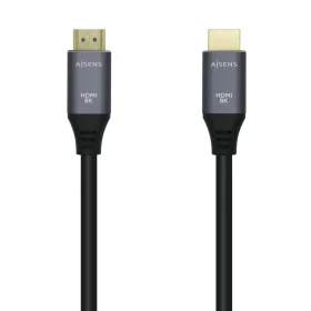 Cabo HDMI Aisens A150-0425 Preto Preto/Cinzento 50 cm de Aisens, Cabos HDMI - Ref: S9900846, Preço: 6,67 €, Desconto: %