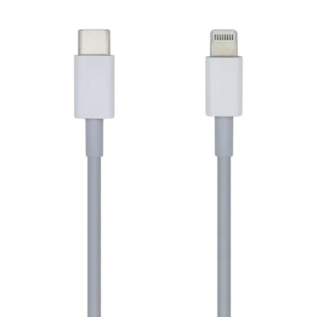 Cable USB-C a Lightning Aisens A102-0442 Blanco 1 m (1 unidad) de Aisens, Cables Lightning - Ref: S9900862, Precio: 4,73 €, D...