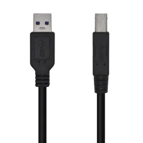 Cabo USB Aisens A105-0444 Preto 2 m (1 Unidade) de Aisens, Cabos USB - Ref: S9900868, Preço: 4,89 €, Desconto: %