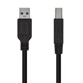 Cavo USB Aisens A105-0445 Nero 3 m (1 Unità) di Aisens, Cavi USB - Rif: S9900869, Prezzo: 5,23 €, Sconto: %