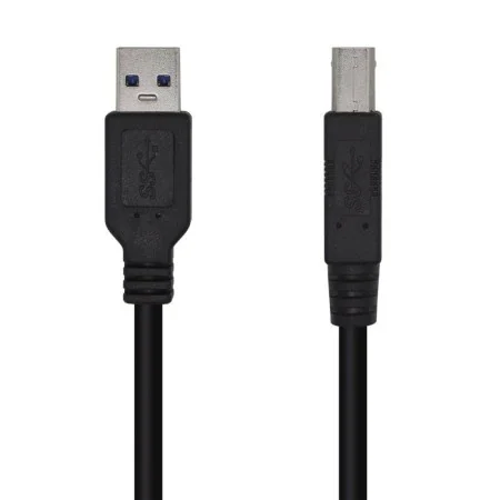 Cable USB Aisens A105-0445 Negro 3 m (1 unidad) de Aisens, Cables USB - Ref: S9900869, Precio: 5,23 €, Descuento: %