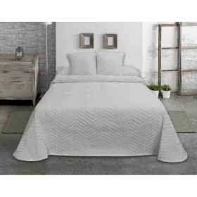 Bedspread (quilt) Hosteline ESPIGA Pearl Gray King size (1 Piece) by Hosteline, Blankets and bedcovers - Ref: D2100570, Price...