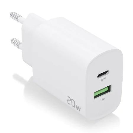 Wall Charger Aisens A110-0754 White 20 W (1 Unit) by Aisens, Chargers - Ref: S9900929, Price: 6,84 €, Discount: %